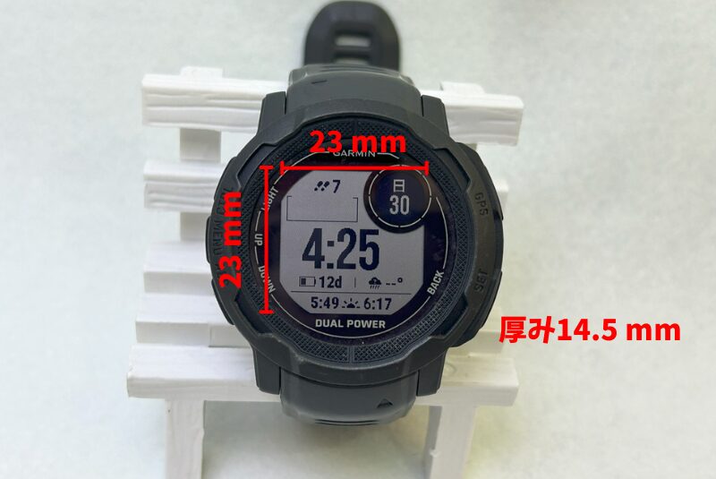 GARMIN Instinct2 ディスプレイ