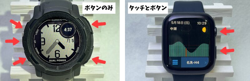 操作性の比較