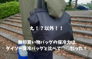 【大容量】無印の買い物バッグ（大）の保冷力を徹底レビュー