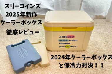 【2025年新作】スリーコインズのクーラーボックス保冷力と保冷剤のレビュー