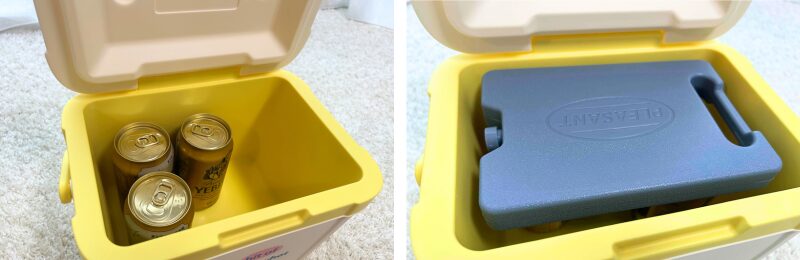 荷物の入れ方