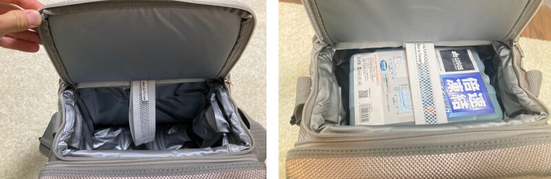 保冷剤ホルダーの使い方