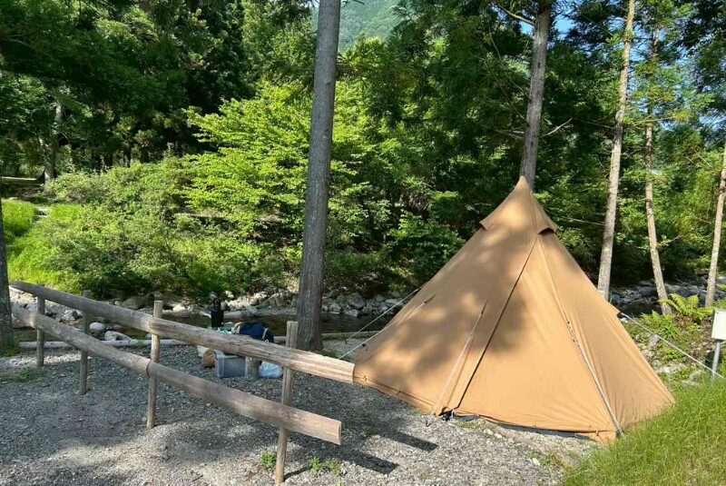 山の家-リバーサイト１番エリア