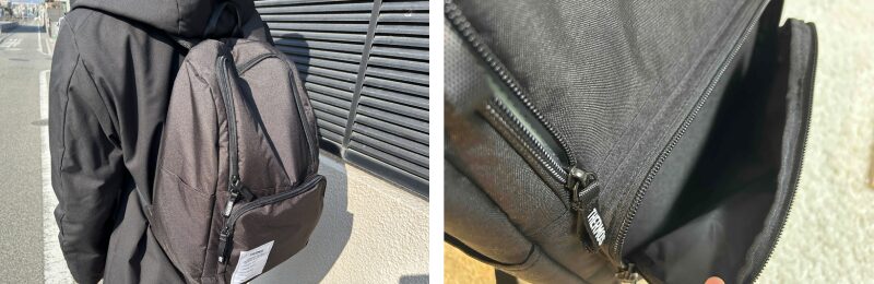 サーモス保冷バックパック-ポケット