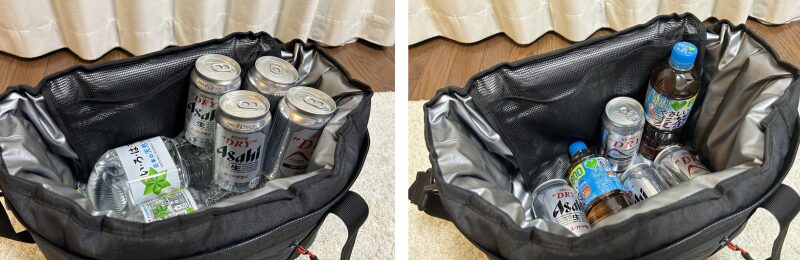 2Lペットボトルと缶ビール