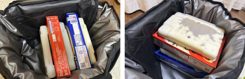 アイスクリームの保冷