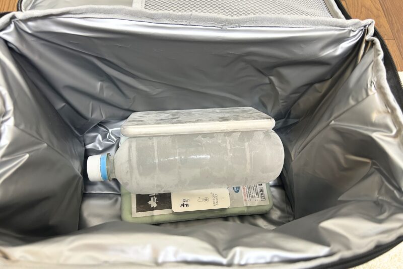 アイリスプラザソフトクーラー保冷力測定