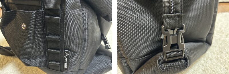 オーロラソフトクーラーD環、サイドバックル