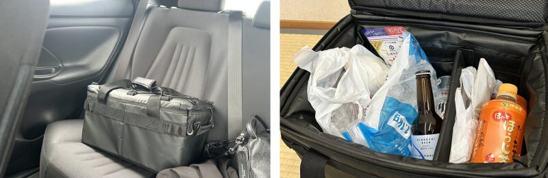 ソフトくらひこ　車中