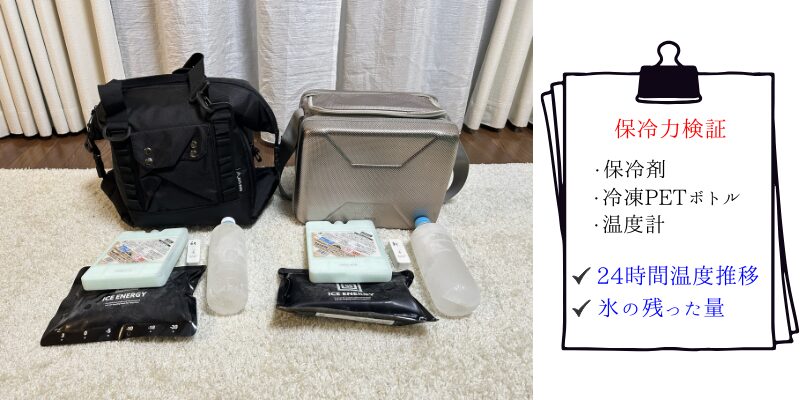 保冷力試験方法