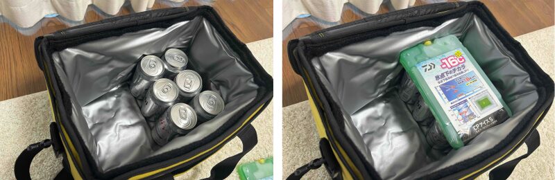 ダイワ ソフトクールEX2 缶ビール