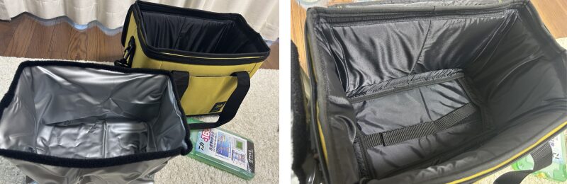 ダイワ ソフトクールEXインナーの取外し