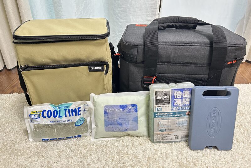 保冷バッグと保冷持続時間比較