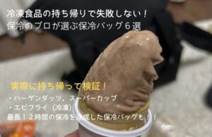 冷凍食品の持ち帰りで失敗しない！保冷のプロが選ぶ保冷バッグ6選