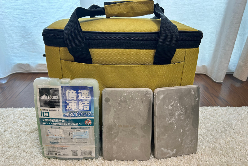 スノーピークステンレス保冷剤保冷力対決